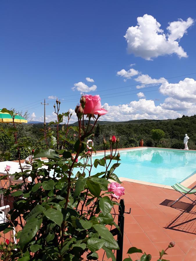 La Vecchia Quercia Villa Pergine Valdarno Bagian luar foto